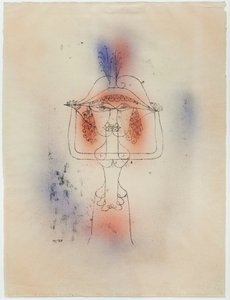 Sanger for Comic Opera af Paul Klee