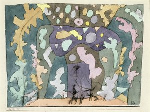 Lille scenesæt af Paul Klee