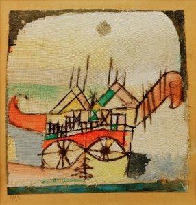 Sphinxartig af Paul Klee