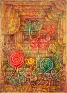 Spiral blomster af Paul Klee