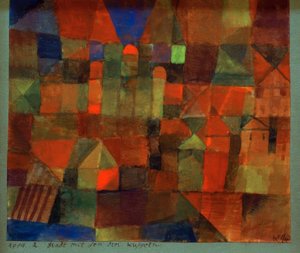 By med de tre kupler af Paul Klee