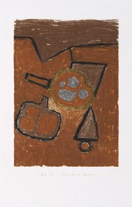 Stilleben i brunt af Paul Klee