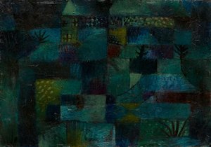 Terrassehave, 1920. af Paul Klee