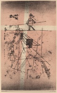 The Tight Rope Walker (Seiltänzer) af Paul Klee
