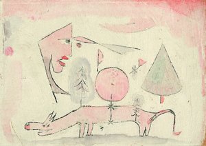 Det skamløse dyr, 1920 af Paul Klee