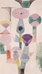 Tidsel Bloom; Distelblute af Paul Klee