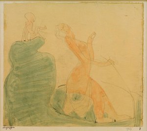 Fræk (Aphrodite og den frække Eros af Paul Klee