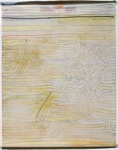 Uden titel, ca. 1934 (akvarel og kridt på papir) af Paul Klee