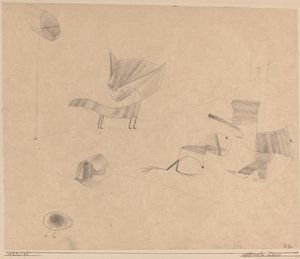 Forheksede dyr af Paul Klee
