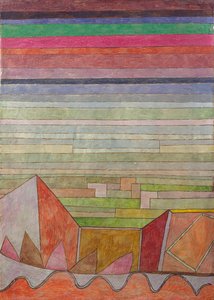 Udsigt ind i det frugtbare land, 1932. af Paul Klee