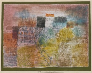Vorfrühling i H. Tidligt forår i H. , 1925. af Paul Klee