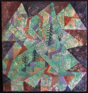 skovbyggeri af Paul Klee