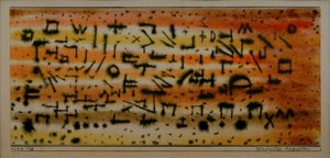 Ødelagde Egypten af Paul Klee