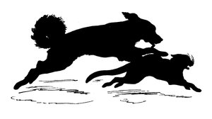 Silhouette af Paul Konewka (litho)