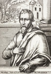 Michael Servetus, også kendt som Miguel Servet eller Miguel Serveto af Paul Lacroix