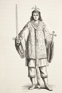 Prester Johns side. Prester John var også kendt som Presbyter Johannes. af Paul Lacroix