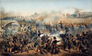 Slaget ved Chernaya-floden den 16. august 1855, 1800-tallet af Paul Levert