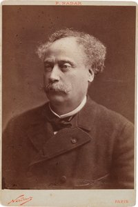 Alexandre Dumas, søn 1824-1895, ca. 1886. af Paul Nadar