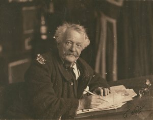 [Félix Nadar sidder ved skrivebordet]. af Paul Nadar