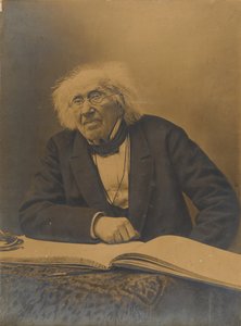 "Jeg finder her navnet på Monsieur Pasteur: Det er der, jeg vil skrive mit navn. Monsieur Pasteur er et af vor tids største genier, fordi han modsat ... går ud fra det ukendte ..." af Paul Nadar