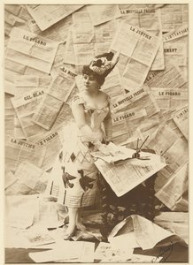 [Mlle Beaumaine, Théâtre des Variétés]. af Paul Nadar