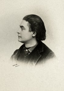 Portræt af Aristide Bruant (foto) af Paul Nadar