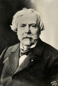 Portræt af Edmond de Goncourt (foto)