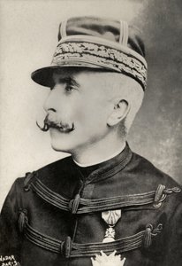 Portræt af den franske general Auguste De Galliffet (foto)