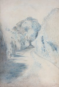 En vej i blåt af Paul Nash