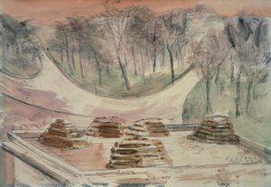 London Park, Marble Arch Defense af Paul Nash