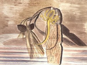 Genstande på Sandet af Paul Nash