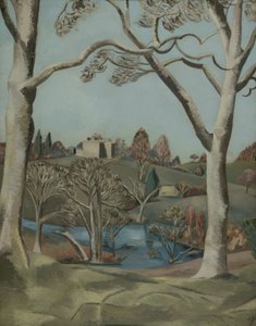 Sandling Park, Kent af Paul Nash
