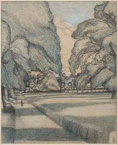 Påfuglestien af Paul Nash