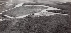 Den hvide hest, Uffington, Berkshire af Paul Nash