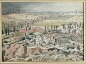 Vimy Ridge af Paul Nash