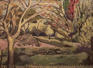 Hvide blade frugtplantager af Paul Nash