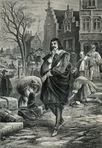 René Descartes i Amsterdam af Paul Phillipoteaux