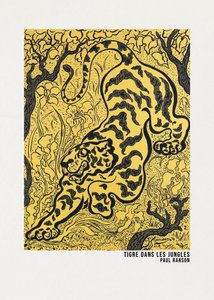 Tigeren i junglen – plakat af Paul Ranson