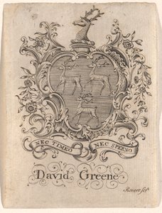 Bogplade af David Greene af Paul Revere