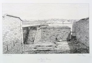 La Rapee-Bercy, belejring af Paris, 1870-1871.