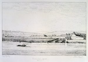 Daggry - Grenelle, belejring af Paris, 1870-1871 af Paul Roux