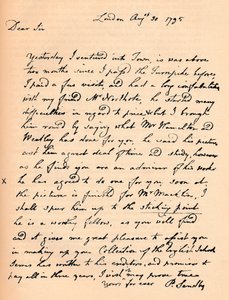 Et brev fra Paul Sandby, 1795 1904 af Paul Sandby