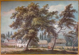 Ved Englefield Green, c1700-tallet, 1924 af Paul Sandby