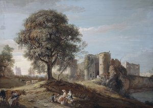 Chepstow Castle, 1790