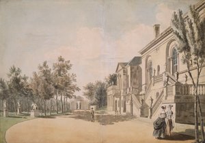 Chiswick House, 1766-1768 af Paul Sandby