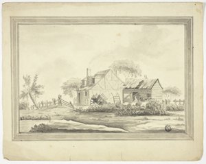 Stuehus af Paul Sandby