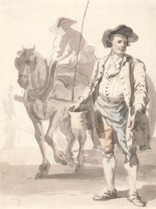 London Cries: A Tinker and His Wife af Paul Sandby