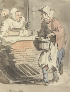 London Cries: "Any Kitchen Stuff" af Paul Sandby