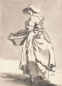 London Cries: Blomster af Paul Sandby