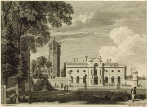 Det kongelige militærakademi i Woolwich af Paul Sandby